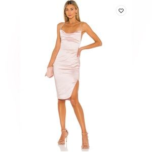 NWT SUPERDOWN BILLIE DRAPE MIDI DRESS